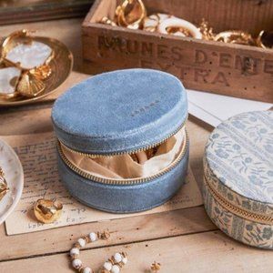 Sezane Velour Jewelry Case